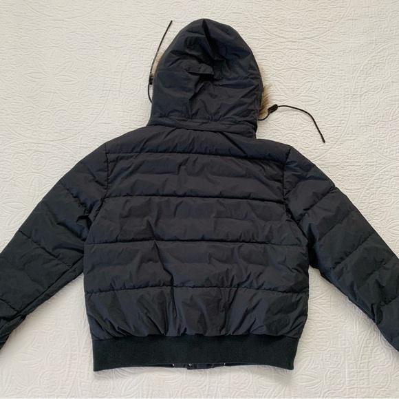 prAna Women's Kromata Down-Filled Bomber Jacket, Black - Picture 5 of 9